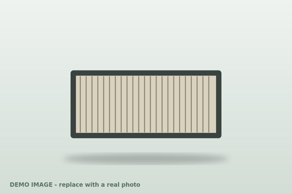 Air filter demo image (demo illustration)
