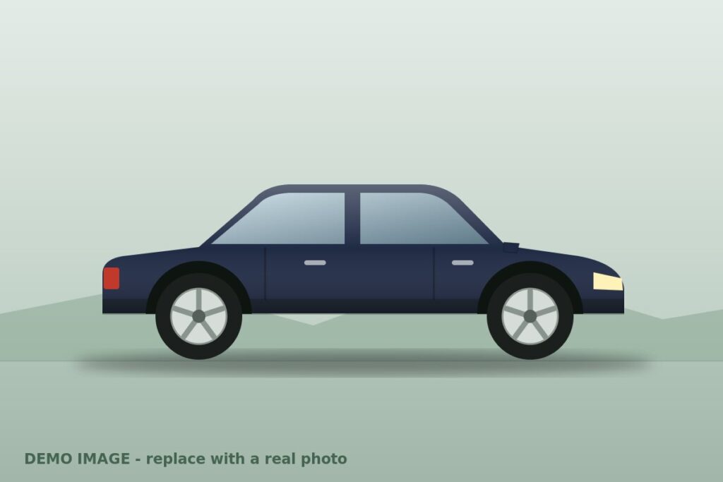2023 Toyota Corolla side view (demo illustration)